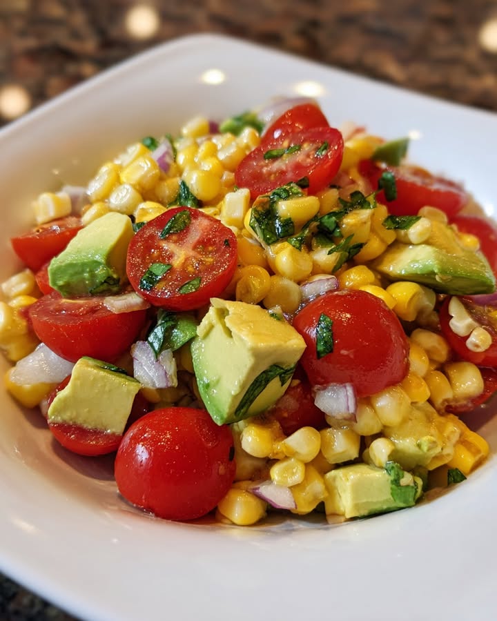 Salade Maïs Avocat : Recette Facile et Savoureuse 1 Salade Maïs Avocat