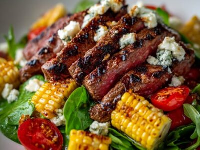 Salade Steak Gorgonzola : Recette Savoureuse et Facile à Préparer