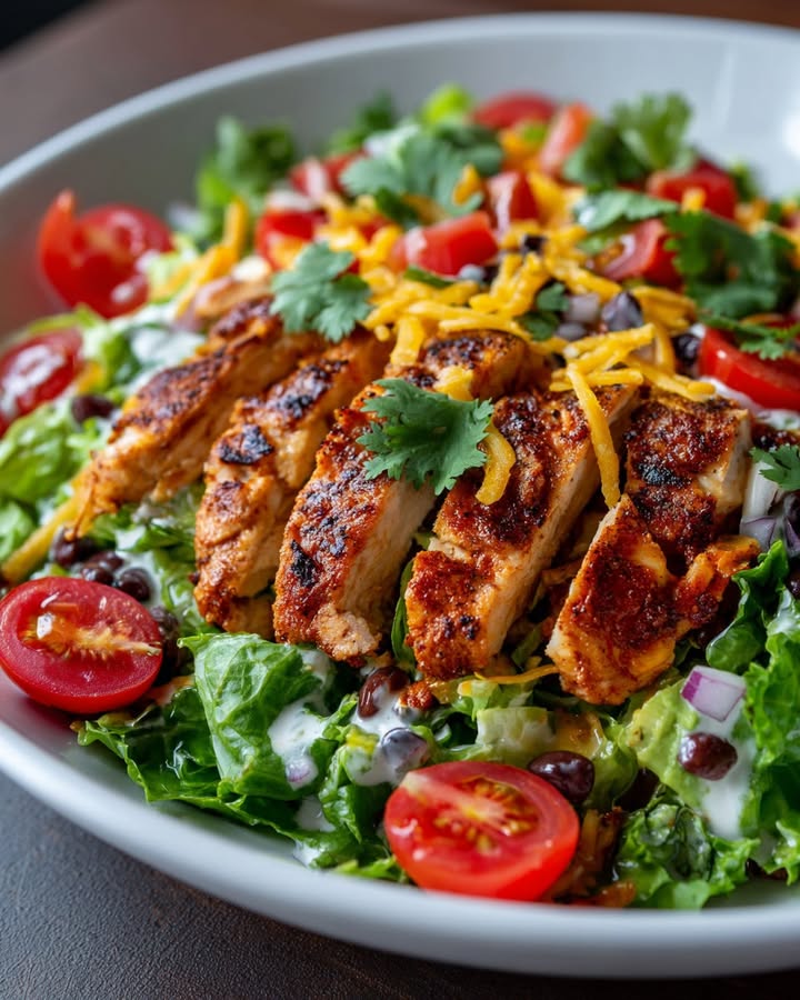 Salade Épicée Poulet