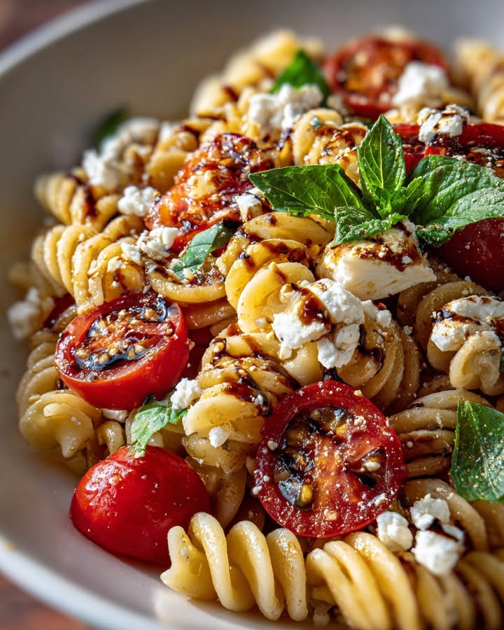 Salade Pâtes Bruschetta