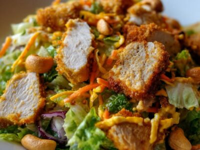 Salade Poulet Croquante : Recette Facile et Savoureuse