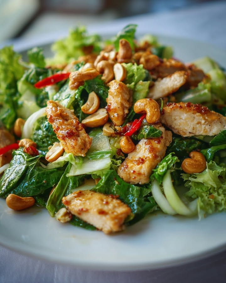 Salade Poulet Croquante