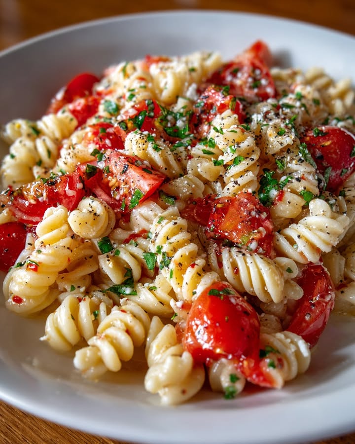 Salade Pâtes Bruschetta