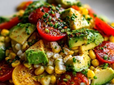 Salade Maïs Avocat : Recette Facile et Savoureuse