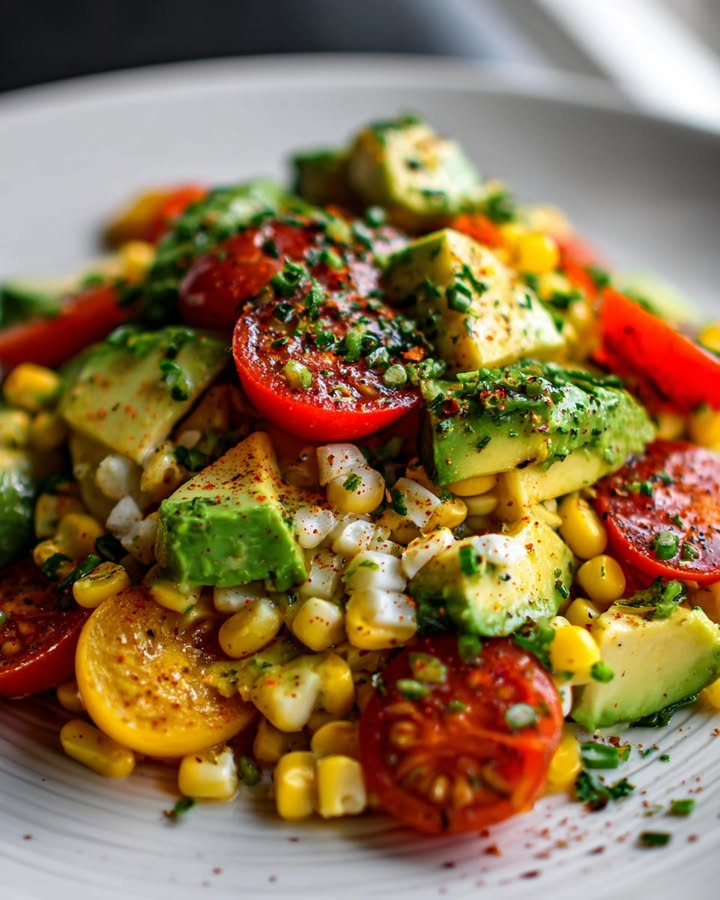Salade Maïs Avocat