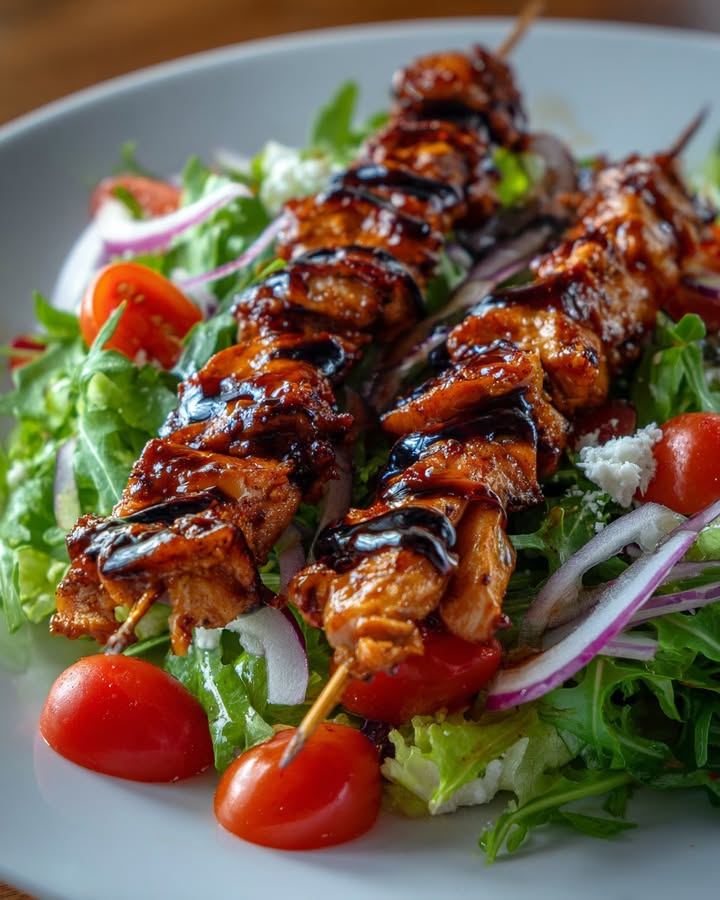Salade Poulet BBQ