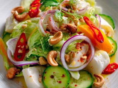 Salade Thaï Cacahuètes : Recette Facile et Savoureuse