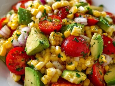 Salade Maïs Avocat : Recette Facile et Savoureuse