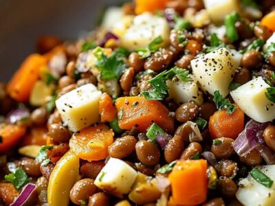 Salade Lentilles Hiver : Recette Facile et Savoureuse