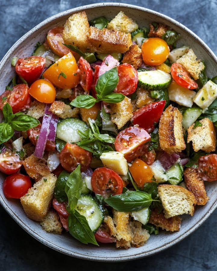 Salade Panzanella Classique