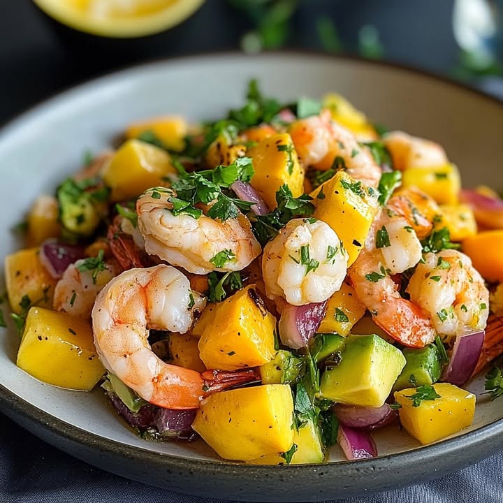 Salade Avocat Mangue