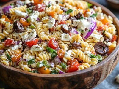 Salade Pâtes Cowboy : Recette Facile et Savoureuse