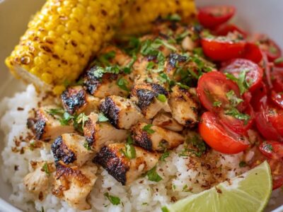 Bowl Poulet Maïs : Recette Facile et Savoureuse en 30 Minutes