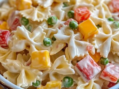 Salade Pâtes Papillon : Recette Facile et Savoureuse