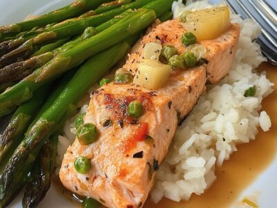 Saumon Avocat Basmati : Recette Facile et Savoureuse