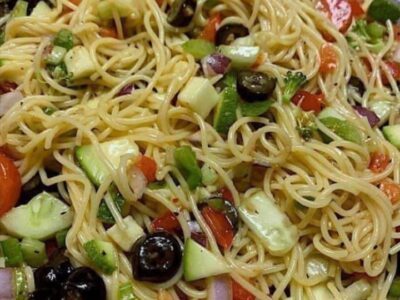 Salade Spaghetti Californienne : Recette Facile et Savoureuse