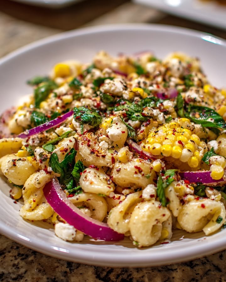 Salade Pâtes Maïs Saine : Recette Facile et Rapide 2 Salade Pâtes Maïs Saine