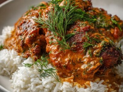 Poulet Safran Épicé : Recette Savoureuse et Facile à Préparer