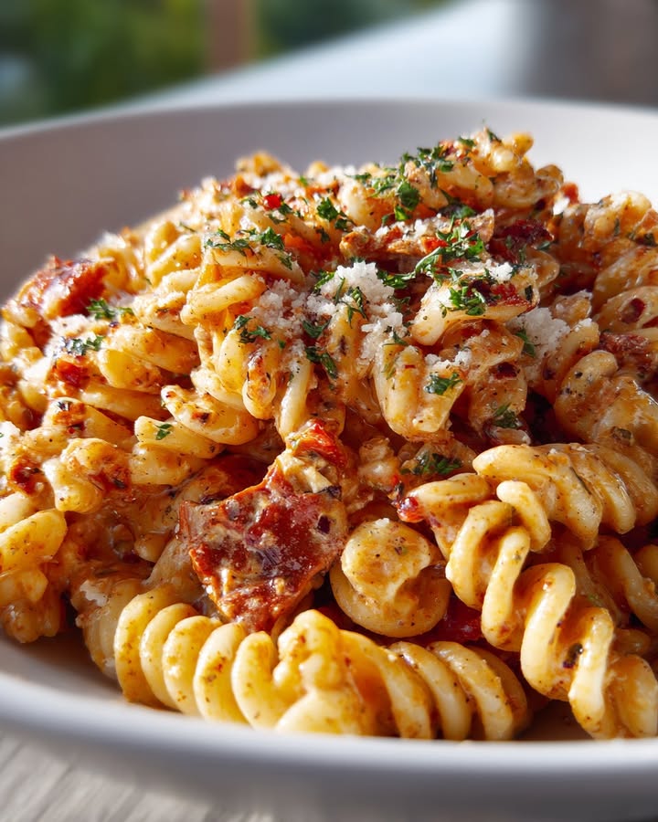 Pâtes Rattlesnake Crémeuses