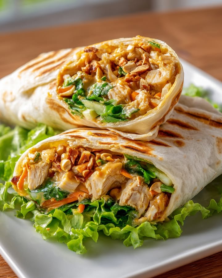 Wraps Thaï Poulet