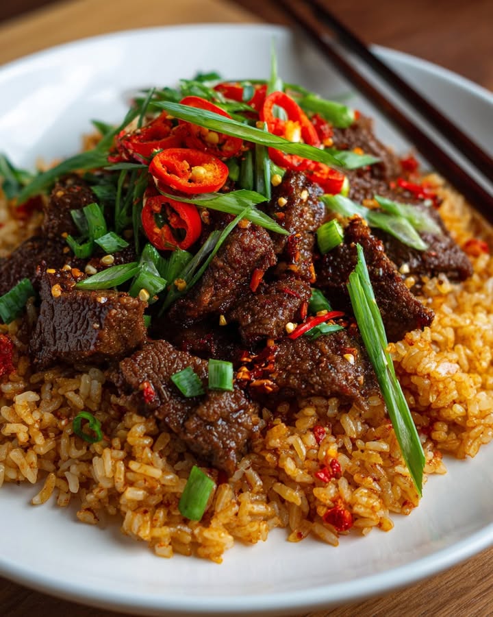 Bœuf Épicé Croustillant