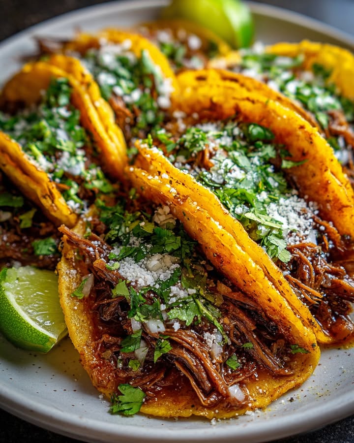 Tacos Birria Savoureux
