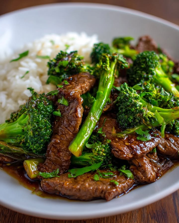 Bœuf Brocoli Chinois : Recette Facile et Savoureuse 1 Bœuf Brocoli Chinois