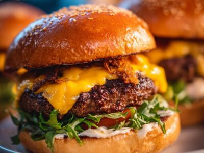 Burgers Crémeux Croustillants : La Recette Facile et Savoureuse