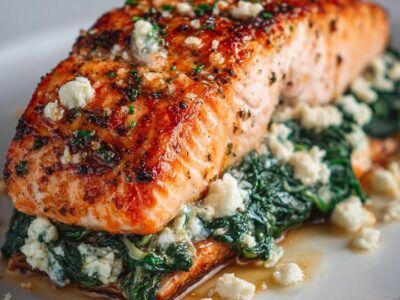 Saumon Farci Feta : Recette Savoureuse et Facile à Préparer