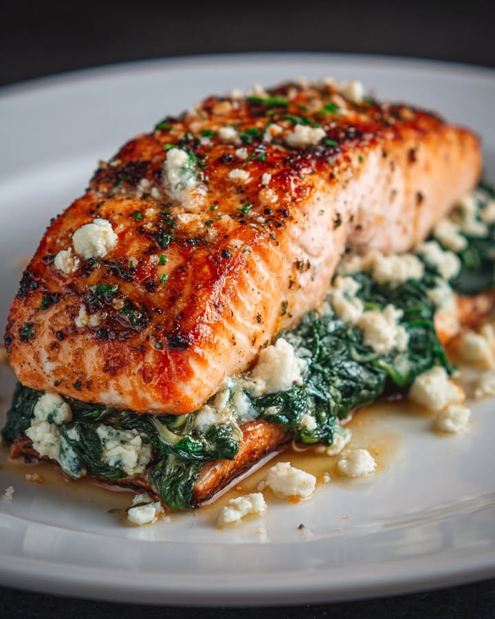 Saumon Farci Feta : Recette Savoureuse et Facile à Préparer 2 Saumon Farci Feta