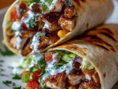 Burrito Poulet Chipotle : Recette Savoureuse et Facile à Préparer