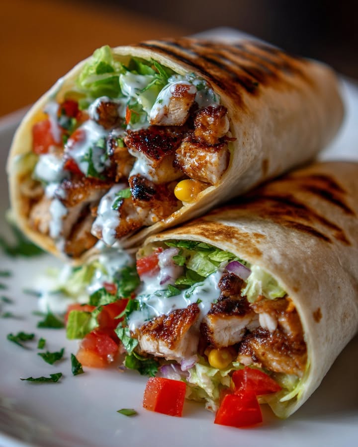 Burrito Poulet Chipotle