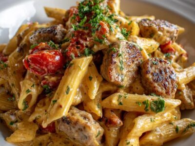 Pâtes Cajun Crémeuses : Recette Savoureuse et Facile à Préparer