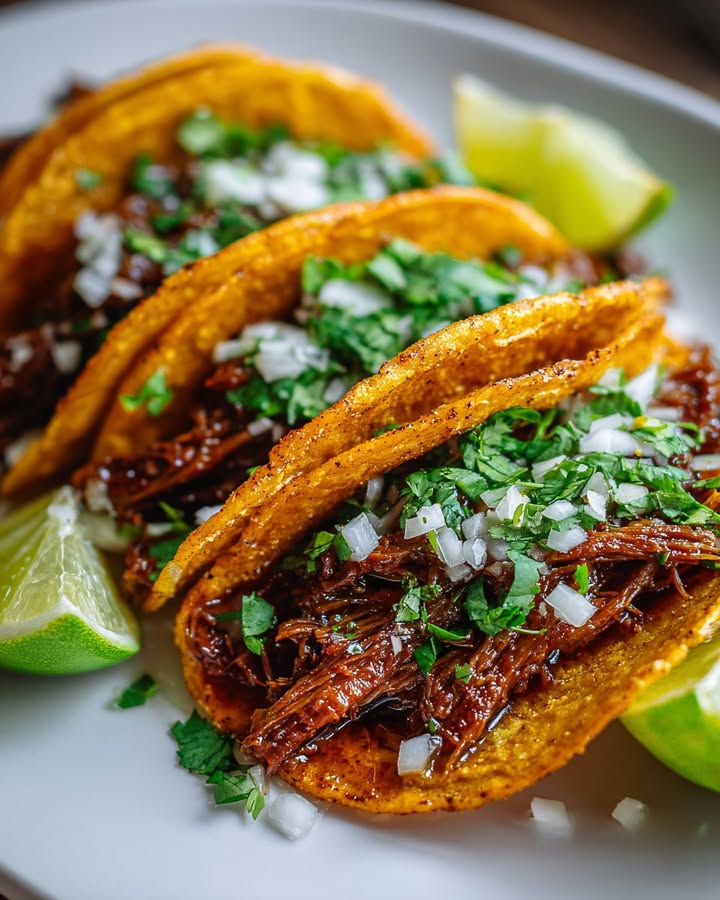 Tacos Birria Savoureux