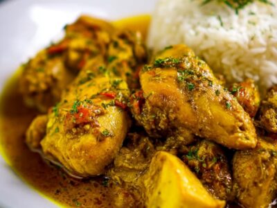 Curry Poulet Jamaïcain : Recette Savoureuse et Facile à Préparer