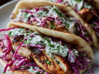 Pitas Poulet Rôti : Recette Savoureuse et Facile à Préparer