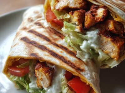 Burrito Poulet Chipotle : Recette Savoureuse et Facile à Préparer