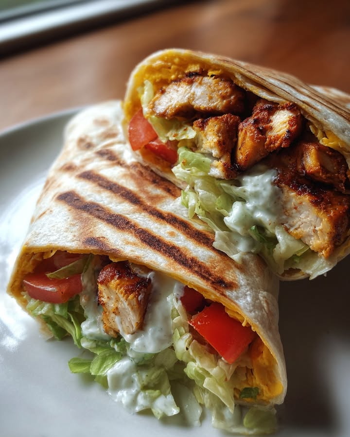 Burrito Poulet Chipotle : Recette Savoureuse et Facile à Préparer 1 Burrito Poulet Chipotle