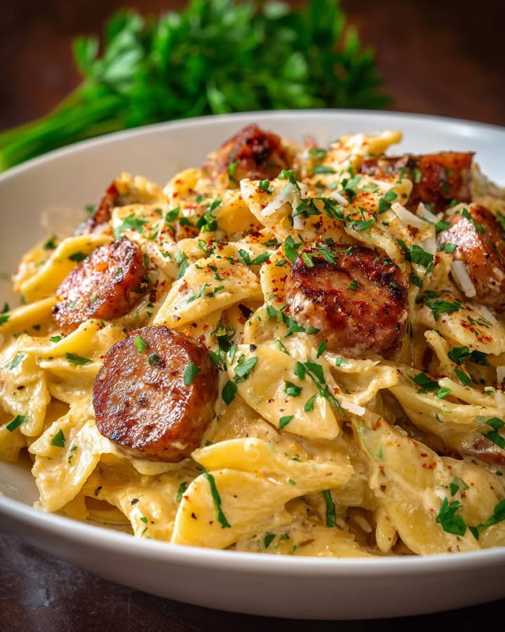 Pâtes Cajun Crémeuses : Recette Savoureuse et Facile à Préparer 1 Pâtes Cajun Crémeuses