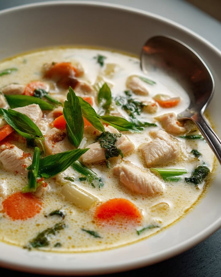 Soupe Thaï Savoureuse