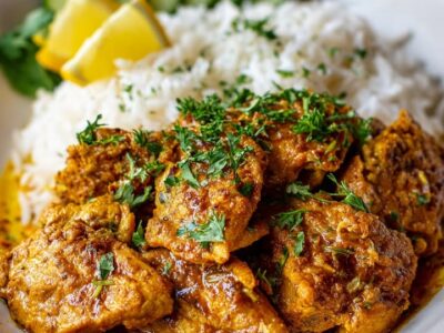 Poulet Safrané Épicé : Recette Savoureuse et Facile à Préparer