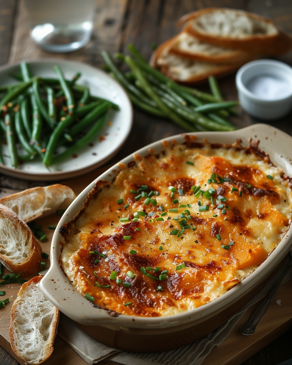 Gratin de courge butternut