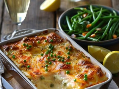 Recette de Lasagnes Saumon-Épinards : Une Délicieuse Alternative aux Lasagnes Traditionnelles