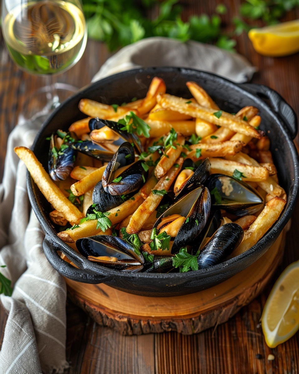 Moules marinières maison