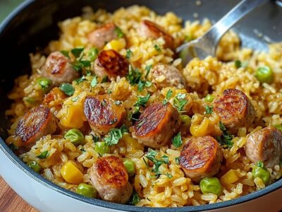 Riz Jaune Réconfortant : Recette Facile et Savoureuse