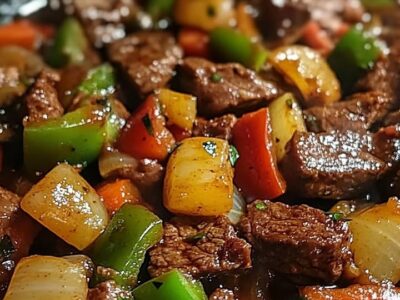 Boeuf Poivrons Cocotte : Recette Savoureuse et Facile à Préparer