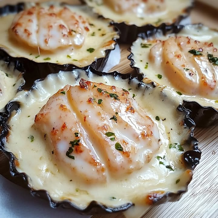 Saint-Jacques Béchamel Gourmande : Recette Facile et Savoureuse 2 Saint-Jacques Béchamel Gourmande