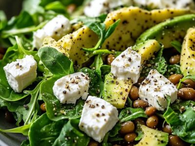 Salade Lentilles Avocat : Recette Facile et Savoureuse