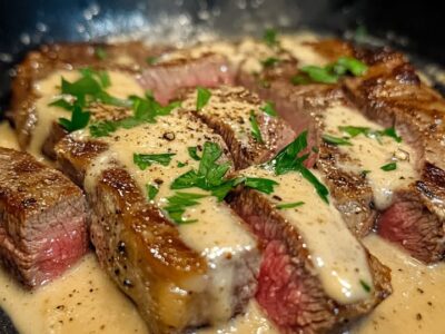 Steak Juteux Sauce Ail : Recette Facile et Savoureuse