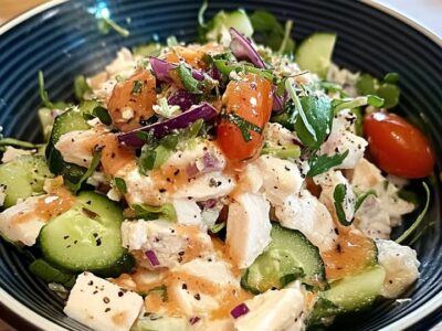 Salade Thon Fraîcheur Santé : Recette Facile et Savoureuse